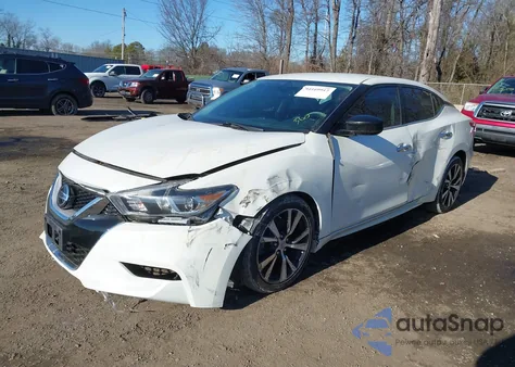 2016 Nissan Maxima 3.5 S из США, поврежденный, VIN 1N4AA6AP2GC408420